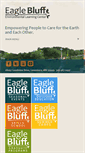 Mobile Screenshot of eagle-bluff.org